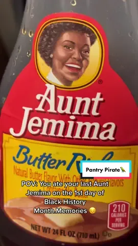 Eating out my pantry now and it’s getting kinda scary⌛️🙌🏾🙏🏽#QuakerPregrain #retirement #mymanmymanmyman #brady #butterrich #auntjemima 