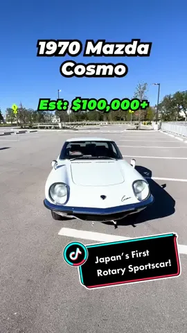 The Mazda Cosmo doesn’t get anywhere near the respect it deserves and that should change #LetsDriveIt #rotary #rotaryengine #mazda #cosmo #vintagecars #oldcars #startup #exhaust #carsoftiktok 