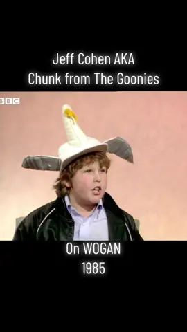 Jeff Cohen AKA Chunk from The Goonies on Wogan in 1985 #TheGoonies #80sMovies #80s #80sFilms #80sThrowback #interview 
