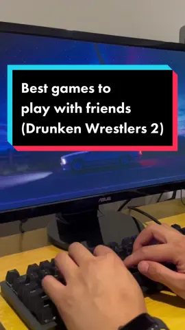 Funny arcade wrestling game you can play with friends #drunkenwrestlers2 #gamestoplaywithfriends #pcgaming #fyp #fypシ #viral 