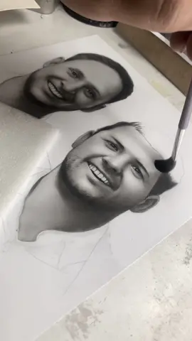 KENS ARTWORK  | COMMISSION PORTRAIT | Graphite Charcoal Portrait, ready to deliver na sa Feb 6 🥰 #commissionsopen #drawing #fy #fyp #viral 