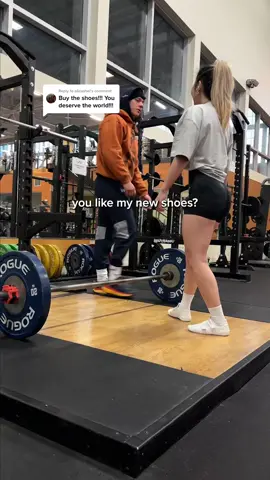 Replying to @elizashel I GOT THE SHOES!! AND HIT A PR!! i love them 🥰 #gymgirlsoftiktok #girlswholift #girlswhodeadlift #micdupgym #gymvlog #notoriouslift 
