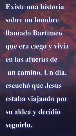 Palabras de la #Biblia  - La historia de #Bartimeo                       #bartimeoelciego #reflexion