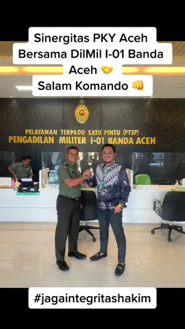 Sinergitas PKY Aceh 🤝 #komisiyudisial  #penghubungkomisiyudisial  #mahkamahagung  #peradilan  #pengadilan  #pengadilanmiliter  #bandaaceh  #aceh  #jagaintegritashakim  #peradilanbersih  #harapanmasyarakatindonesia 