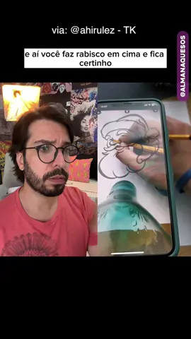 Como desenhar com um profissional @𝘼𝙃𝙄𝙍𝙐𝙇𝙀𝙕Ⓡ 🇭🇺 @almanaquesos 