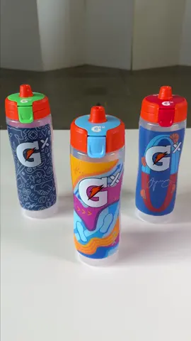 New Gx crew lets roll out. Grab your Gx Collaboration bottle today at Gatorade.com