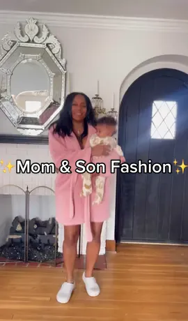 Styling around Junie’s outfit! ✨ #MomsofTikTok #momandson #babyfever #babyboyfashion #4monthsold 