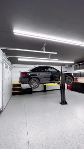 What’s your favorite thing about this garage? Or what would you change if it were yours? 🧐  #garage #garagegoals #garagetransformation #garagerenovation #garagereno #DIY #cars ##mechanic##mechaniclife##mechanicsoftiktok##bmw##bmwlife##135i##bmwmotorsport##bmwclub##n54#g#garagetour