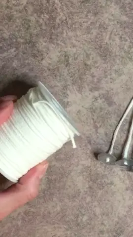 Assembling Candle Wicks - How to make candles #candles #candlemaking #candlebusiness