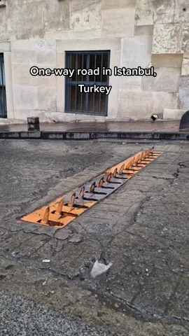 One-way road in Istanbul, Turkey #istanbul #turkey #fyp #road #oneway #citylife 