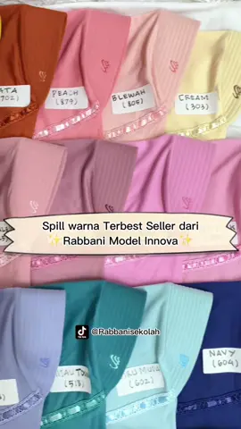 Bukti Produk Best Seller😍 Ready stok kemarin.. Kamu harus war saat checkoutnya nih bestie 😃💖  #rabbani #rabbanisekolah #rabbaniori #rabbanihijab #hijabinstan #warnahijab 