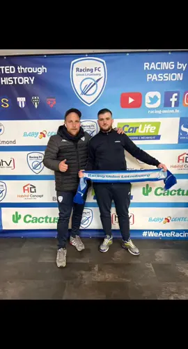 Visite du club professionnel du Racing club  Luxembourg. Merci a @Alex Nolan et à bientôt pour une nouvelle aventure avec toi et le club 😉 #pourtoi #football #foot 