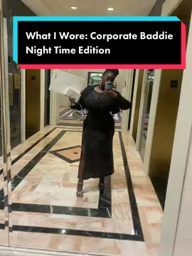 What I Wore: Corporate Award Ceremony Looks  #grwm #whatiwore #corporatelife #corporatetiktok #corporatebaddie #tobyawards #GetCrackin #fyp 