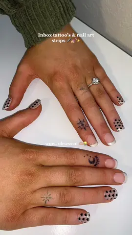 love this look🫶🏼 #inkbox #inkboxtattoos #nailart #nailartstrips #nailsathome #microinfluencer #gifted #tattooathome #inkboxnails #prpackage #Lifestyle #SelfCare 