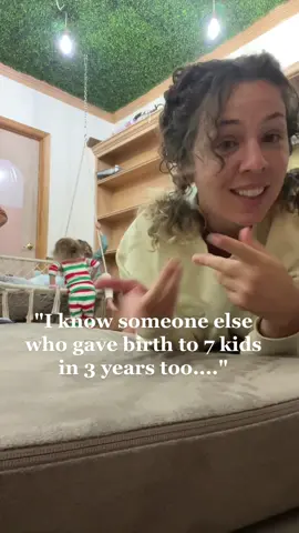 A lot can happen in 3 years.... two sets of triplets with get you there fast ❤️😂 #momofmultiples 