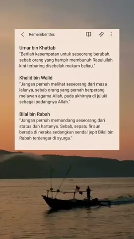 sebuah pesan... #remember #reminderislamic #ruanghijrah #nasehatislami #sahabatrasulallahsaw  #umarbinkhattab #islamicquotes #pesanmoral 
