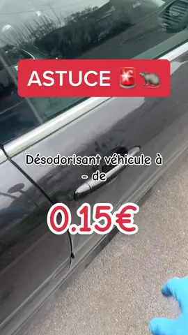 Tu as déjà tous les ingrédients chez toi, alors n’attend pas! ✨🚨🐀 #astuce #rat #conseil #desodorisant #car #airfresh #voiture #sentbon #alerte #foryou #pourtii