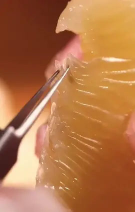 Como pelear una toronja. Una manera facil de comer fruta toronja #viral #ASMR #cocina 