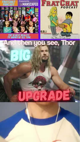 Definitely an upgrade, @chris.moore.comedy #fyp #foryou #foryourpage #foryoupage #podcast #podcasts #thor #funny #funnyvideos #funnyvideo 