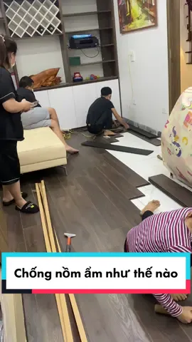 Thi công sàn gỗ đầu năm, chống nồm ẩm với sàn Paracel Luxury  #Trieusango #sango247