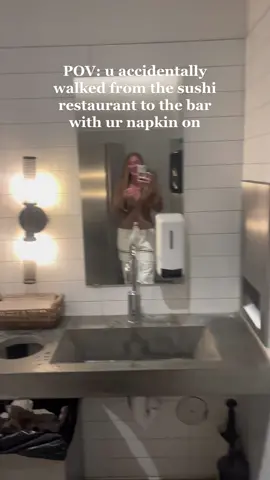 i didnt want soy sauce on white pants OKAY 