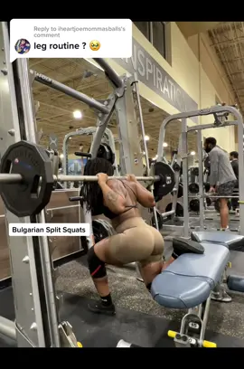 Replying to @iheartjoemommasballs Quad focused leg routine #fyp #gym #quad 
