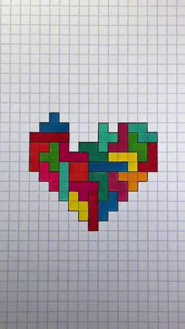 Happy Valentine's Day !!! Or should I say Happy Valentetris' Day ? Here is a little animation that was a lot of fun to make #draw #drawing #animation #tetris #ValentinesDay #valentines #vday #Love #heart #february #hearts #valentine #artvideos #funart #easyart #funartvideos #doodleideas #fyp #foryou #foryoupage