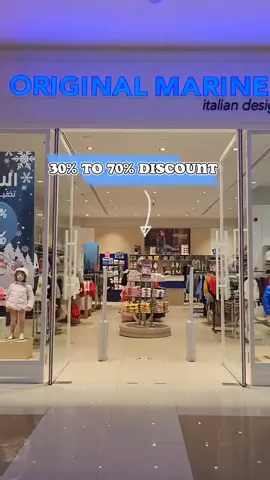 Grand Winter Sale Original Marines Get 30% to 70% off on kids' fashion at #dubaioutletmall #DOM #uaemalls #DOMFinds #discount #sale #mydsf