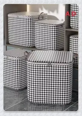 TÚI ĐỰNG CHĂN QUẦN ÁO TO KẺ CARO 100L -140L - 180L