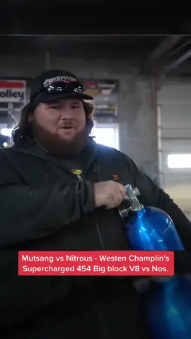 Mutsang vs Nitrous - Westen Champlin's Supercharged 454 Big block V8 vs Nos. #westen #westenchamplin #westend 