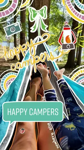 My #happycamper art project. 😄 On a #campingtrip, in my #hammock with my son, in the shade…makes me a happy camper. A nap might make it even better. I love to camp with my family.  #rvlife #rvliving #rvlifestyle #rvers #rving #camp #camping #camper #campersoftik #camperlife #camperliving #camptok #rvtiktok #rvtok #procreate #art #Outdoors  