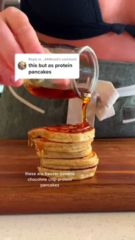 Replying to @_444lived find the full recipe on my IG dliciouslyinspired. Click the tab in my bio! Enjoy #mealprep #mealprepidea #freezerpancakes 
