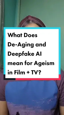 Is de-aging and deepfake AI technology a game changer for ageism in Hollywood? More and more often, we are seeing actors get de aged for scenes, or even whole movies in Hollywood. But what does this mean for the entertainment industry as a whole? Is de aging technology the answer to opening up more opportunities for aging stars or will it be the cause of more problems? #ageism #hollywood #deepfake #deaging #representation #entertainmentindustry #movielover #filmtok 
