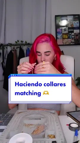 Dile a tu Bestie que quieres collares matching 🫶 Haz collares with me!