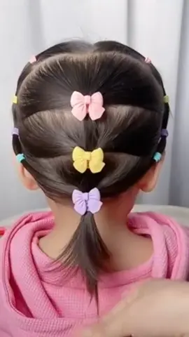 ❤️❤️❤️#hairtutorial #hairstyle #kidsbelike #girlhairstyle #shorthair #shorthairstyles #foryou #foryoupage #fyp #dynesmixideos #followme #heartme 
