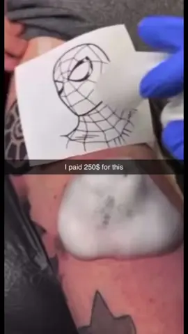 #fail #tattoo #spiderman 