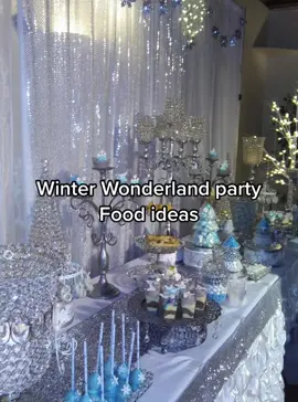 Winter Wonderland food ideas ❄️❄️ #winterwonderland #winter #winterwonderlandtheme #winterwonderlandthemeparty #winterparty #foodideas #partyfoodideas #winterfood #themeparty #themafeest #mythemeparty #partyideas 