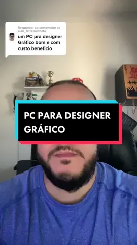 Respondendo a @alan_ferreiralobato Montei esse PC para designer gráfico . Ótimo para o trabalho com edição de imagens. Ryzen 7 5800x e 32gb de memória ram #montagemdepc #designergrafico #ryzen7 #ryzen5800x #pcparadesigner 