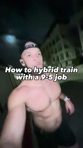 How to hybrid train with a 9 to 5 job ‼️ #9to5life #9to5 #9to5problems #hybridtraining #marathontraining #halfmarathontraining #sub3marathon 