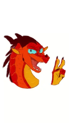 Peril is very good at making friends #wingsoffire #wingsoffireart #wingsoffireperil #wingsoffireturtle #wingsoffirefanart #wingsoffireskywing #wingsoffireseawings 