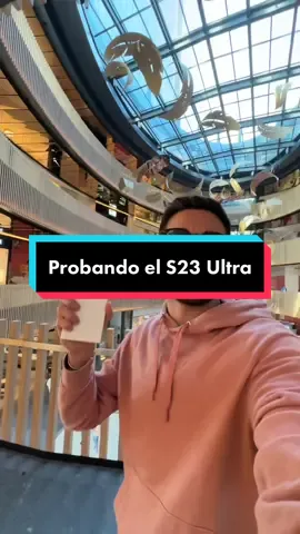 Probé el zoom del S23 Ultra 🤯 #tecnologia #smartphone #s23ultra #samsung #android 