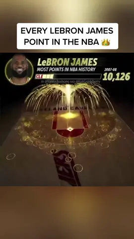 All of the LeBron’s buckets in the NBA to break the record 👑 #lebronjames #NBA 