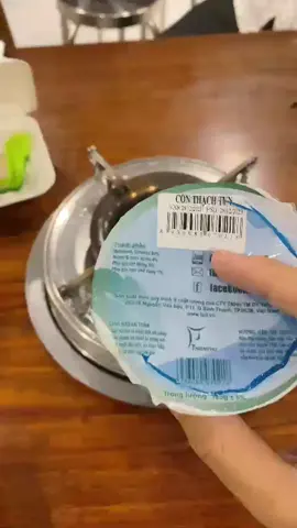 Ăn lẩu phải có bếp cồn, bếp cồn phải có cục cồn bỏ vô Đúng nhận sai cãi hộ tui cái mọi người😂😂 #conthach #bepinox #bepchangio #thienphu 