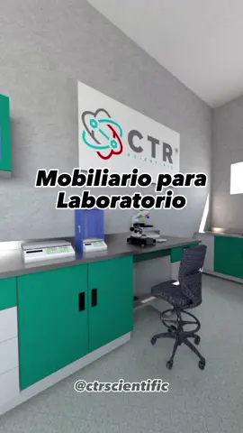 RENDER Mobiliario para Laboratorio 🔬🧫  #laboratorio #ciencia #monterrey #mobiliariomedico #clinicos #investigación #industria #mexico #fyp #parati #foryou