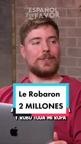 Un ladrón le robó 2 MILLONES de dólares en Bitcoins a MrBeast pero no te imaginas que paso 😱 #MrBeast #youtuber 