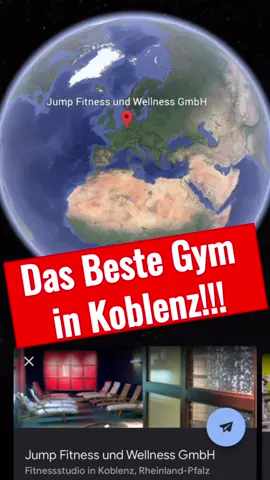 Wir sind dein Fitness Paradies in #Koblenz 😍 #gym #gymmotivation #jumpkoblenz 