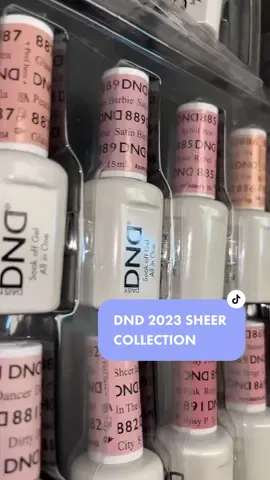 Nail Mail ✉️#nailmail #nails #nailtech #fyp #dndsheercollection 