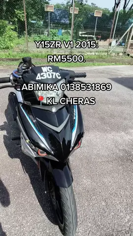 y15 v1 tahun 2015 standard. mil 40k km. enjin standard senyap. rm5500. #sellermotor #abimikamotor #fyp #fypシ #fypage #fypシ゚viral #fypdongggggggg #fyppppppppppppppppppppppp #yamaha #honda #y15 #y15zr #y15zrmalaysia 