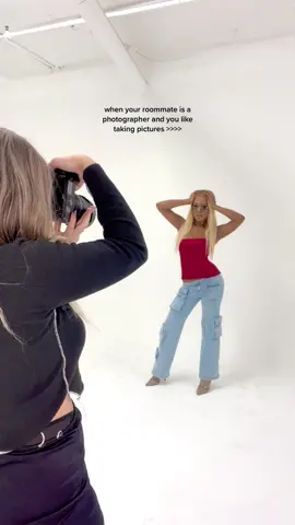 a match made in heaven!!! @hollandwest #fyp #photographer #model #contentcreator #studio #ValentinesDay ❤️‍🔥 