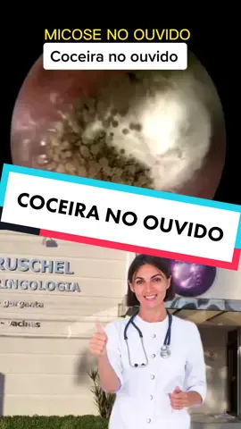 Coceira no ouvido #coceiranoouvido #fungonoouvido #otorrino 